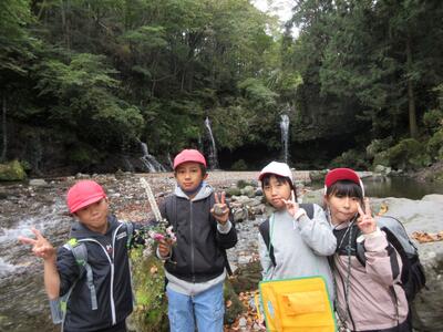 ウォークラリーにて